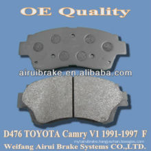 D476 brand brake pad for camry V1 1991-1997